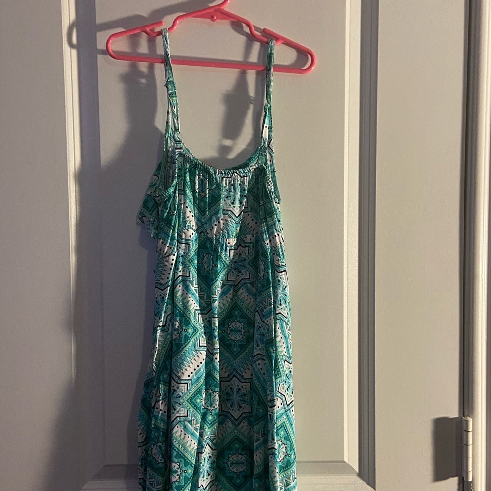 Justice spaghetti strap dress size 14